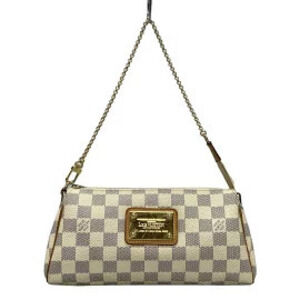 LOUIS VUITTON Eva Handbag Azur White